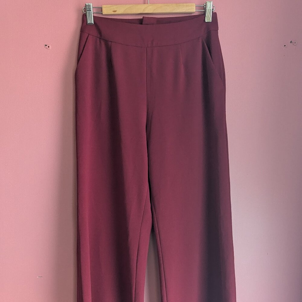 High Waisted Wide Leg Trousers